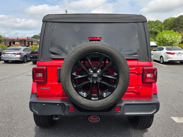 Used 2021 Red Jeep Unlimited Sahara 4xe image 6