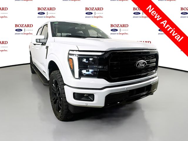 2025 White Metallic Ford F-150 Lariat Truck