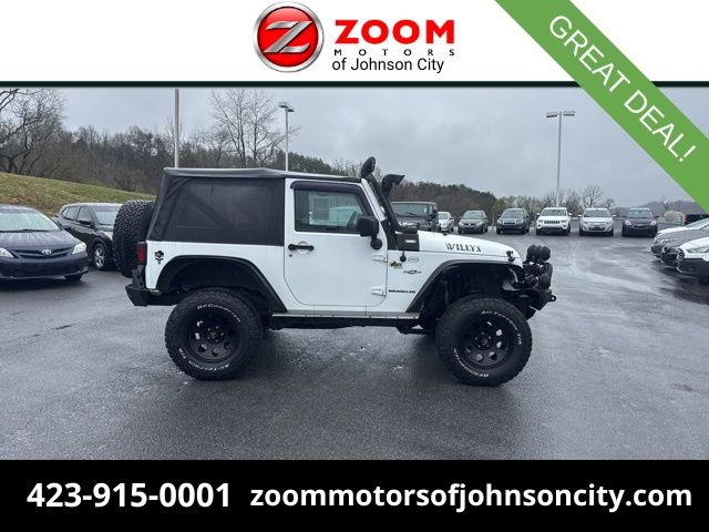 Bright White Clearcoat 2015 Jeep Wrangler SUV / Crossover Four-Wheel Drive 6-Speed Manual