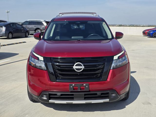 2023 Nissan Pathfinder SL Red at Big Star Buick GMC