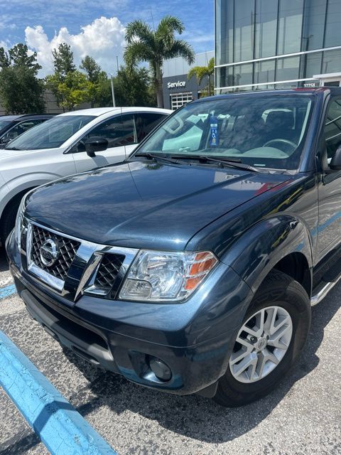 Arctic Blue Metallic 2020 Nissan Frontier SV Crew Cab RWD Pickup Truck 4X2 9-Speed Automatic