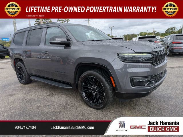 Baltic Gray Metallic Clearcoat 2023 Jeep Wagoneer Series II RWD SUV / Crossover 4X2 8-Speed Automatic