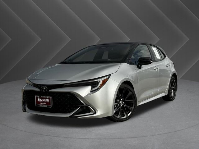 2024 Toyota Corolla Hatchback XSE Silver at North Houston Mitsubishi