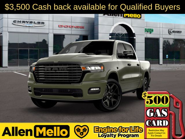 Canyon Lake 2026 RAM 1500 Laramie Crew Cab 4WD Pickup Truck Four-Wheel Drive 8-Speed Automatic