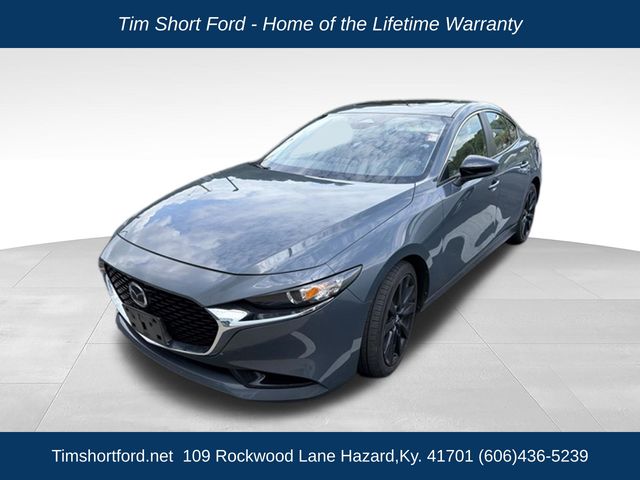 Polymetal Gray Metallic 2024 Mazda MAZDA3 Sedan All-Wheel Drive 6-Speed Automatic
