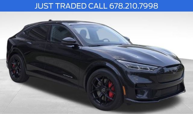 Dark Matter Gray Metallic 2022 Ford Mustang Mach-E SUV / Crossover All-Wheel Drive Automatic