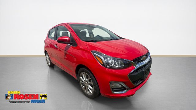 Red Hot 2021 Chevrolet Spark 2LT FWD Hatchback Front-Wheel Drive Continuously Variable Transmission