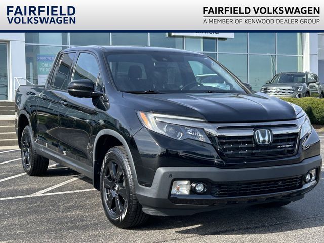 Crystal Black Pearl 2020 Honda Ridgeline Pickup Truck All-Wheel Drive 9-Speed Automatic