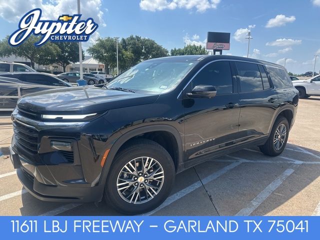 Mosaic Black Metallic 2024 Chevrolet Traverse LS FWD SUV / Crossover Front-Wheel Drive 8-Speed Automatic