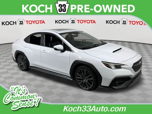 Ceramic White 2022 Subaru WRX Sedan All-Wheel Drive Continuously Variable Transmission