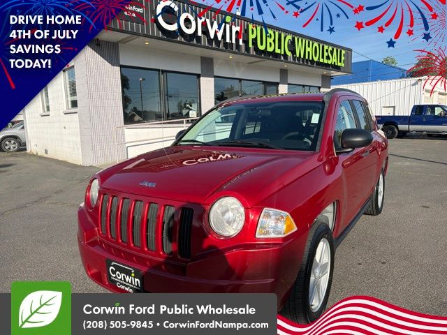 Inferno Red Crystal Pearl 2007 Jeep Compass SUV / Crossover Front-Wheel Drive 5-Speed Manual