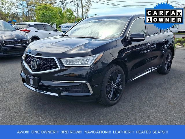 Black 2020 Acura MDX SUV / Crossover All-Wheel Drive 9-Speed Automatic