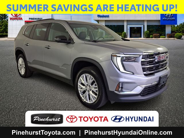 Gray 2024 GMC Acadia SUV / Crossover Front-Wheel Drive 8-Speed Automatic