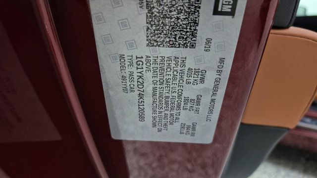 2019 Chevrolet Corvette