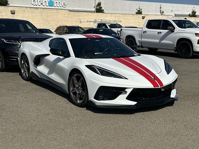 Arctic White 2021 Chevrolet Corvette Stingray 3LT Coupe RWD Coupe Rear-Wheel Drive 8-Speed Dual Clutch