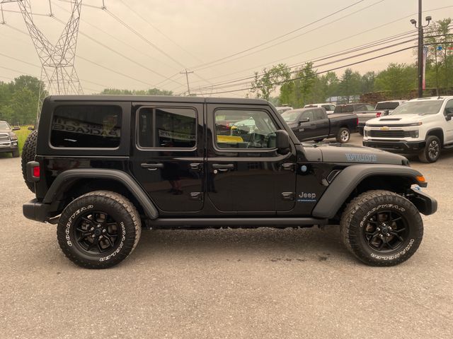 2024 Jeep Wrangler Willys 4xe - Black Clearcoat exterior view 7