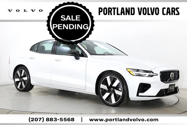 Crystal White 2025 Volvo S60 Sedan All-Wheel Drive Automatic