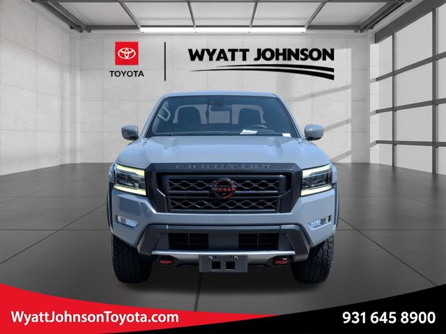 Boulder Gray Pearl 2023 Nissan Frontier Pickup Truck Four-Wheel Drive 9-Speed Automatic