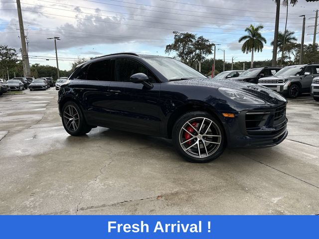 Blue 2023 Porsche Macan SUV / Crossover All-Wheel Drive 7-Speed Automatic
