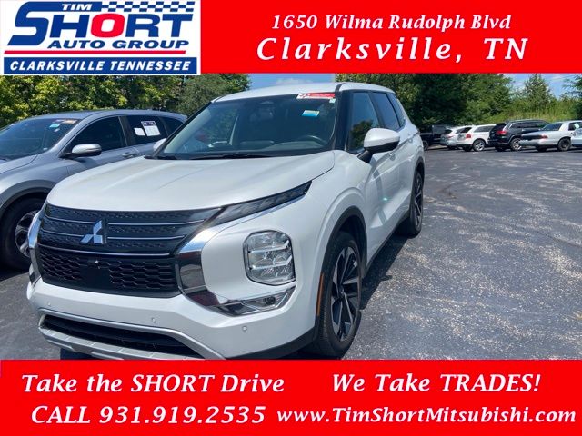 White 2024 Mitsubishi Outlander SUV / Crossover Front-Wheel Drive Continuously Variable Transmission