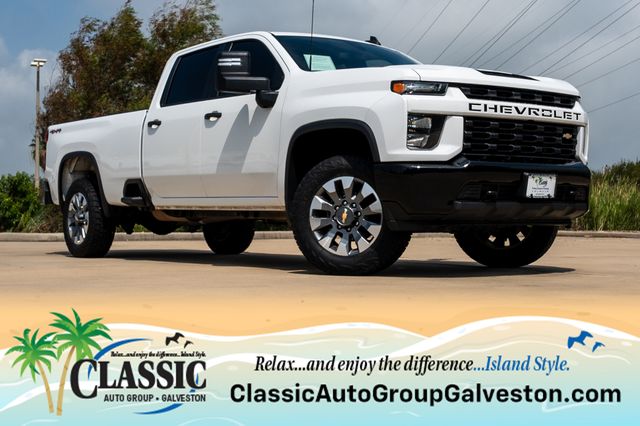 2023 Chevrolet Silverado 2500HD Custom White at DeMontrond Auto Country