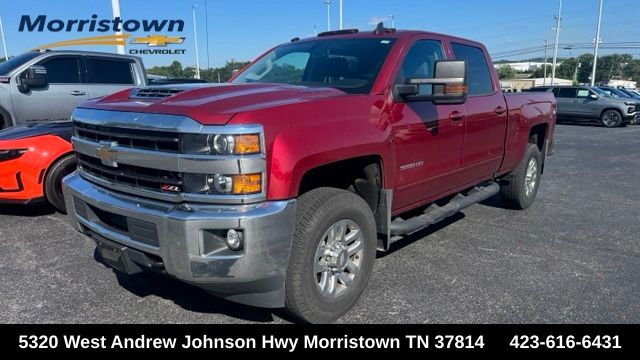 Cajun Red Tintcoat 2018 Chevrolet Silverado 3500HD Pickup Truck Four-Wheel Drive 6-Speed Automatic