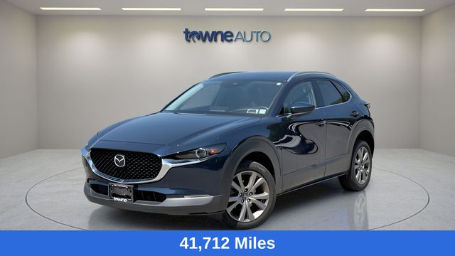 Deep Crystal Blue Mica 2021 Mazda CX-30 Premium AWD SUV / Crossover All-Wheel Drive 6-Speed Automatic