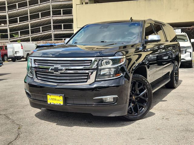 Black 2017 Chevrolet Suburban 1500 Premier RWD SUV / Crossover 4X2 6-Speed Automatic Overdrive
