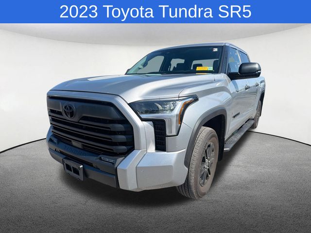 Celestial Silver Metallic 2023 Toyota Tundra Pickup Truck Four-Wheel Drive Automatic