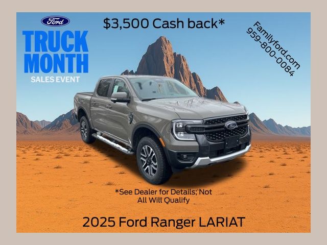 2025 Ford Ranger Lariat SuperCrew 4WD