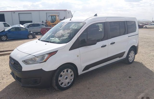 Frozen White 2020 Ford Transit Connect Wagon XL LWB FWD with Rear Liftgate Van Front-Wheel Drive 8-Speed Automatic