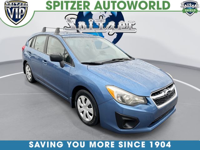 Quartz Blue Pearl 2014 Subaru Impreza 2.0i Wagon Hatchback All-Wheel Drive Continuously Variable Transmission