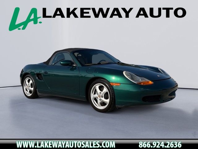Rain Forest Green Metallic 2000 Porsche Boxster Base Convertible Rear-Wheel Drive 5-Speed Automatic
