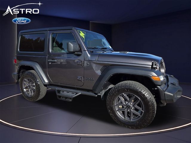Gray (Granite Crystal Metallic Clearcoat) 2024 Jeep Wrangler SUV / Crossover Four-Wheel Drive 8-Speed Automatic