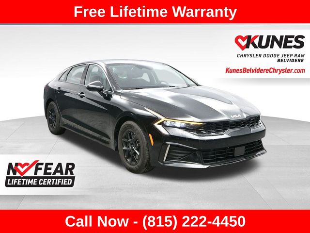 Aurora Black Pearl 2025 Kia K5 LXS FWD Sedan Front-Wheel Drive 8-Speed Automatic