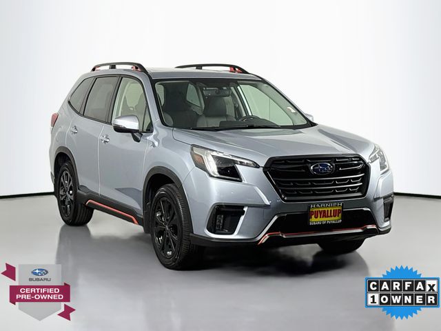 Ice Silver Metallic 2024 Subaru Forester SUV / Crossover All-Wheel Drive Continuously Variable Transmission