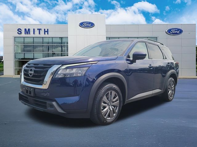 Deep Ocean Blue Pearl 2025 Nissan Pathfinder SUV / Crossover Front-Wheel Drive 9-Speed Automatic