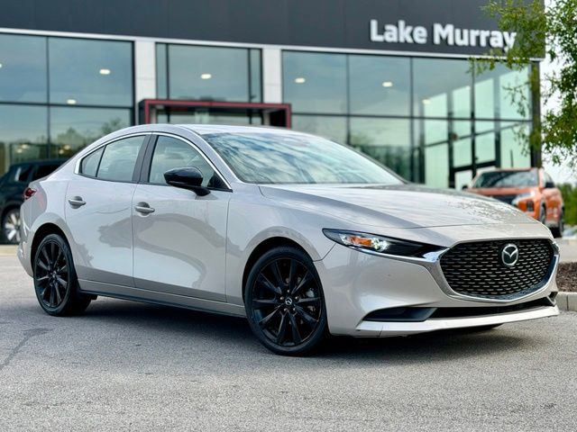 Gray (Platinum Quartz Metallic) 2025 Mazda MAZDA3 Sedan Front-Wheel Drive 6-Speed Automatic