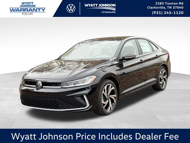 Deep Black Pearl 2026 Volkswagen Jetta Sedan Front-Wheel Drive 8-Speed Automatic