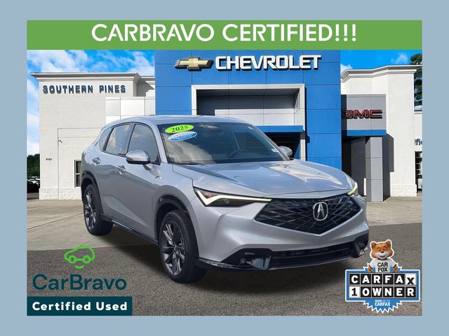 Solar Silver Metallic 2025 Acura ADX SUV / Crossover Front-Wheel Drive Continuously Variable Transmission