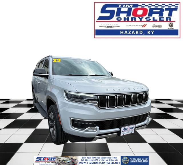 Silver Zynith 2023 Jeep Wagoneer Series III 4WD SUV / Crossover Four-Wheel Drive 8-Speed Automatic