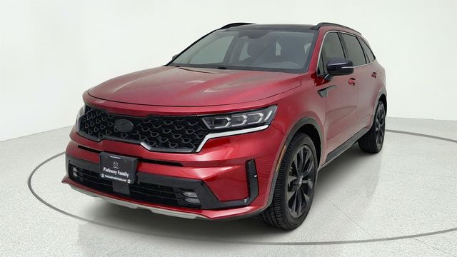 2021 Kia Sorento SX Red at Joe Myers Mazda Kia