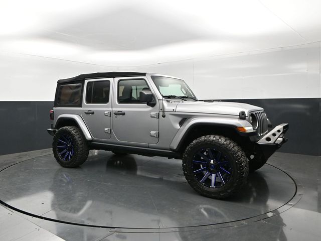 Billet Silver Metallic 2019 Jeep Wrangler SUV / Crossover Four-Wheel Drive 8-Speed Automatic