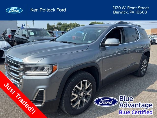 Gray (Satin Steel Metallic) 2020 GMC Acadia SUV / Crossover Four-Wheel Drive 9-Speed Automatic