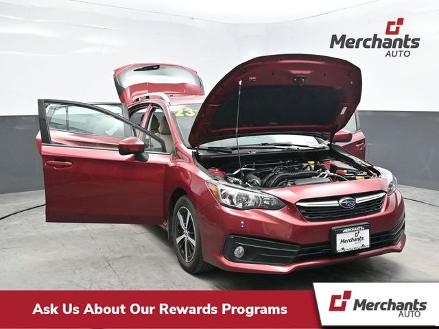 Crimson Red Pearl 2023 Subaru Impreza Premium Wagon AWD Wagon All-Wheel Drive Continuously Variable Transmission