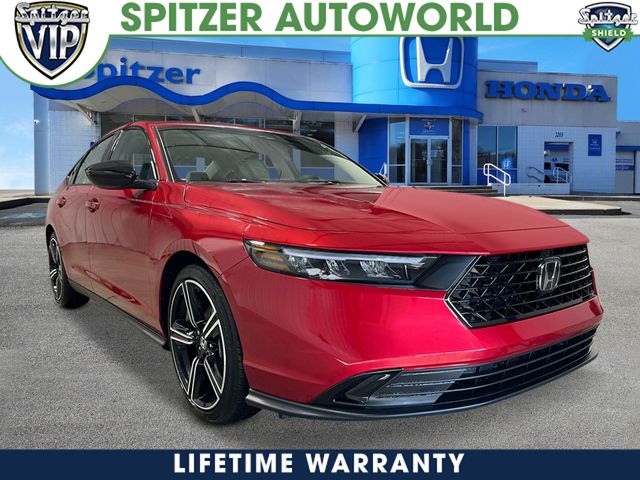 Radiant Red Metallic 2026 Honda Accord Sedan Front-Wheel Drive Continuously Variable Transmission