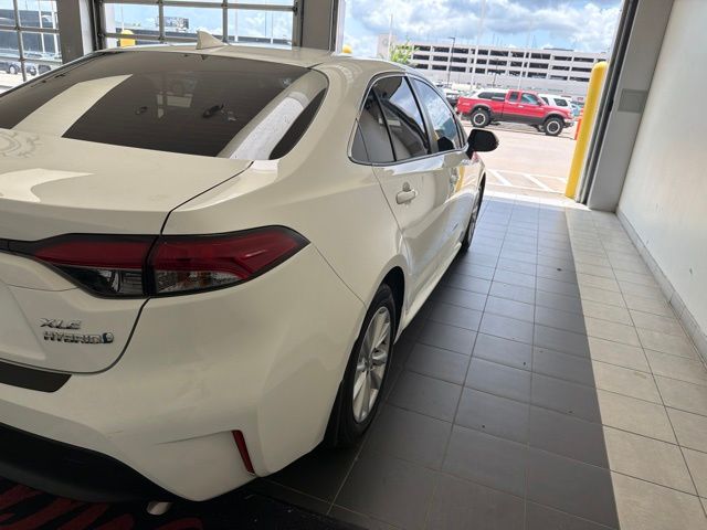 2024 Toyota Corolla Hybrid XLE White at Classic Chevrolet Galveston