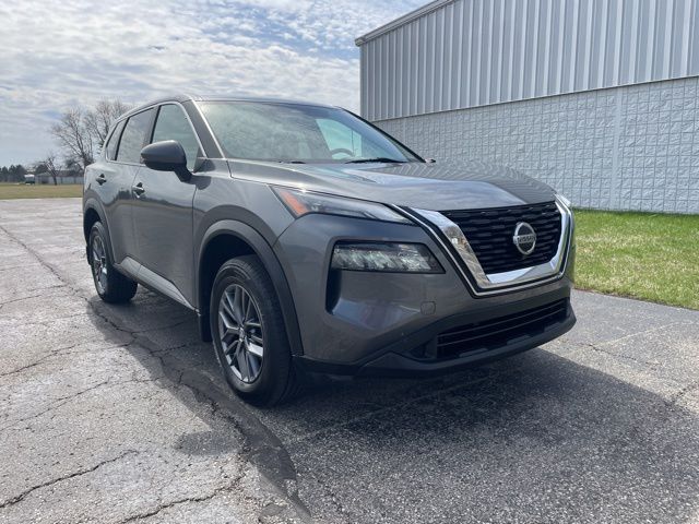 Gray (Gun Metallic) 2021 Nissan Rogue S AWD SUV / Crossover All-Wheel Drive Continuously Variable Transmission