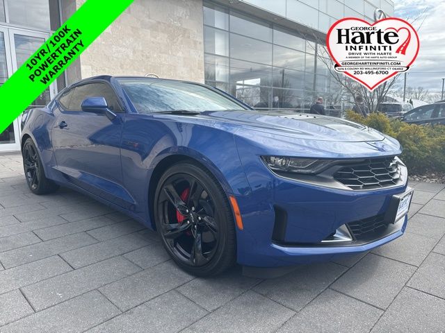 Riverside Blue Metallic 2021 Chevrolet Camaro LT1 Coupe RWD Coupe Rear-Wheel Drive Automatic