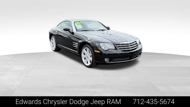 Black Clearcoat 2004 Chrysler Crossfire Coupe 6-Speed Manual